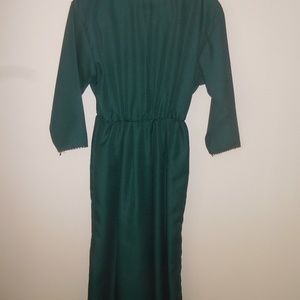 Dark Green Size 12 Jump Suit
